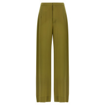 [MAISON JEJIA] Trousers SS26 MJD2554141BIKHAKISILK