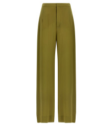 [MAISON JEJIA] Trousers SS26 MJD2554141BIKHAKISILK