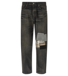 [YOHJI YAMAMOTO] Jeans SS26 HKP94065BLACK