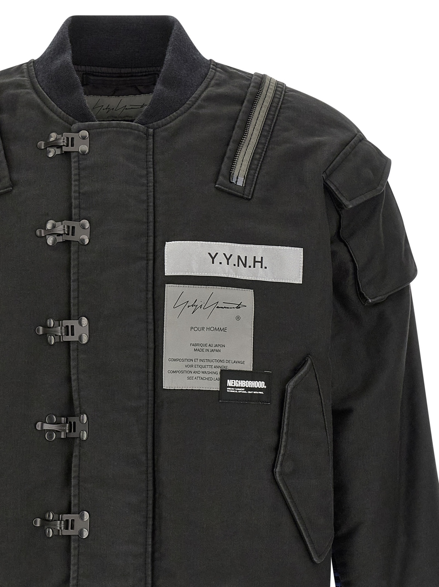 [YOHJI YAMAMOTO] Casual Jacket SS26 HKY92059BLACK