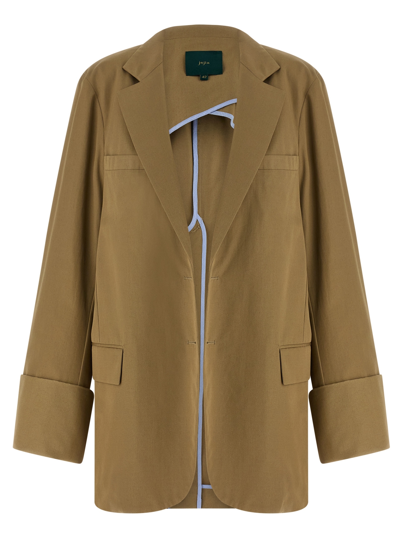 [MAISON JEJIA] Blazer SS26 MJD514ATEX44BEIGECOTTON