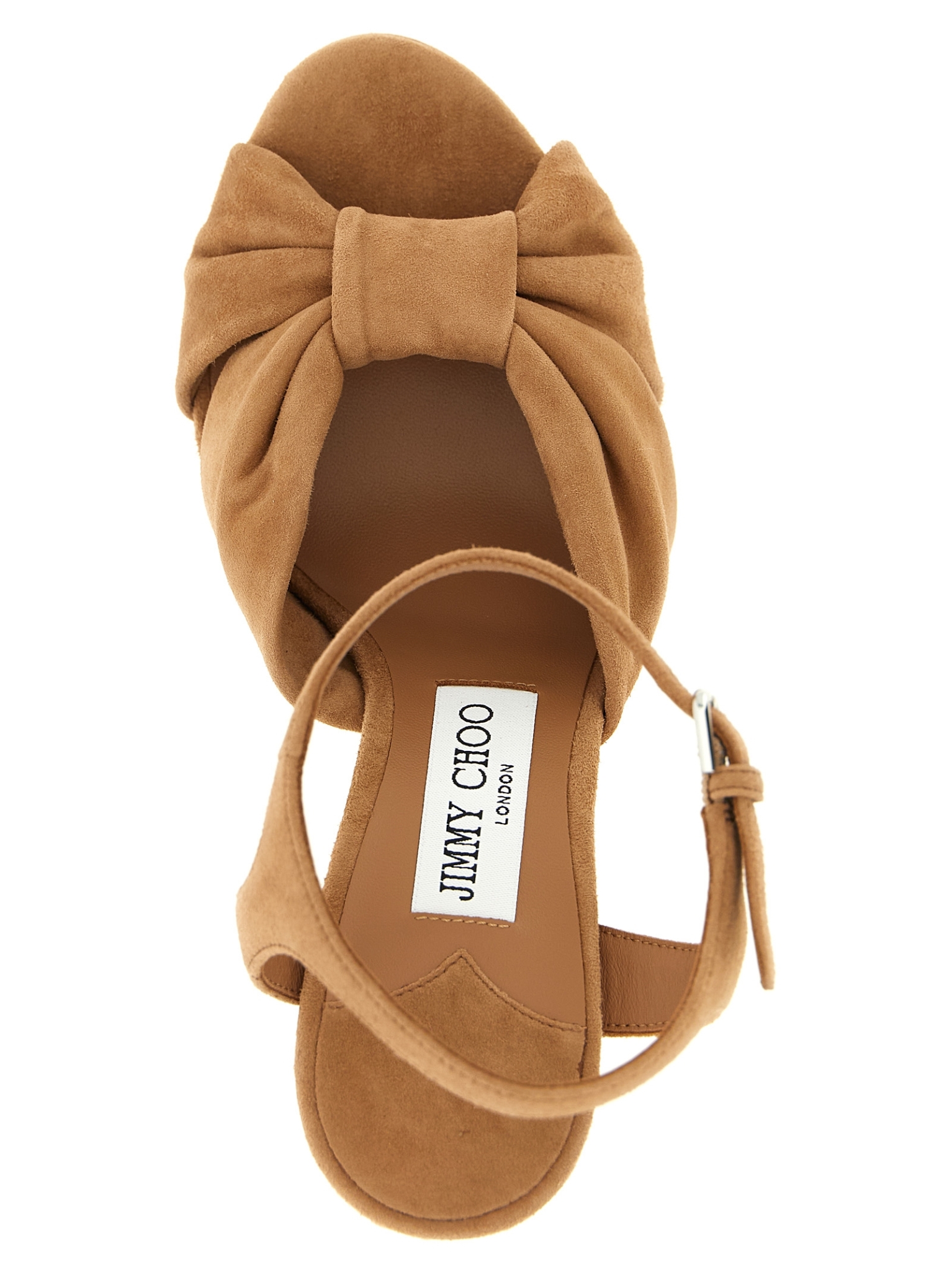 [Jimmy Choo] Sandals SS26 HELOISE120SUETOFFEE