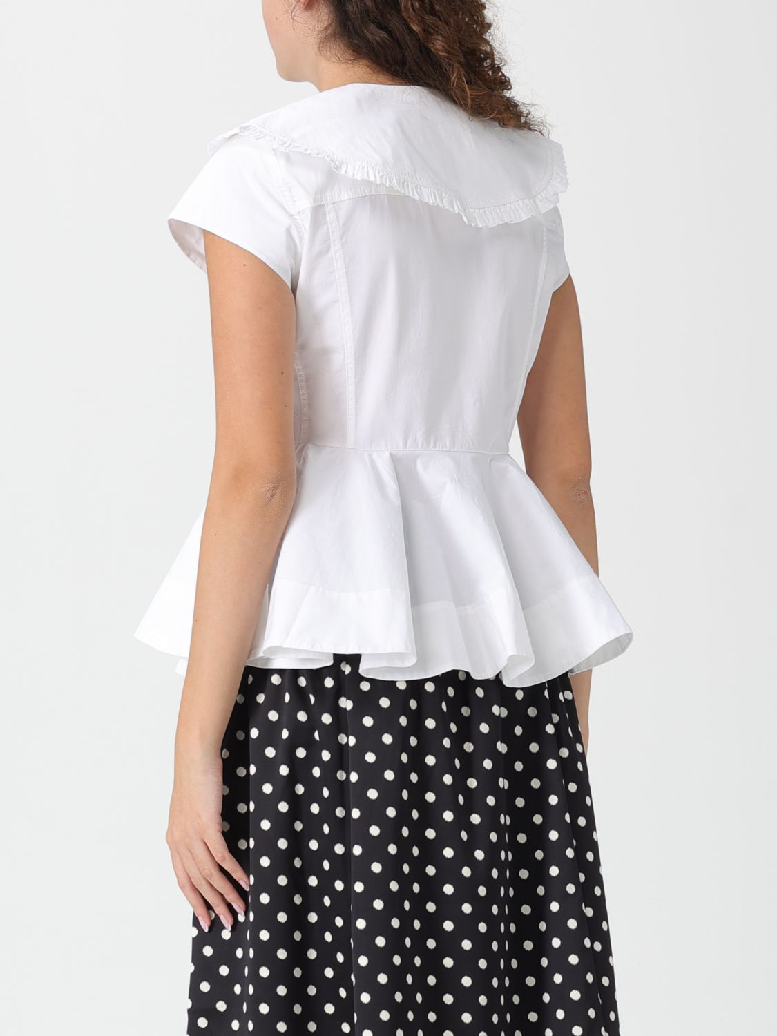 [GANNI] Shirts Short Sleeve SS26 A1040093 151