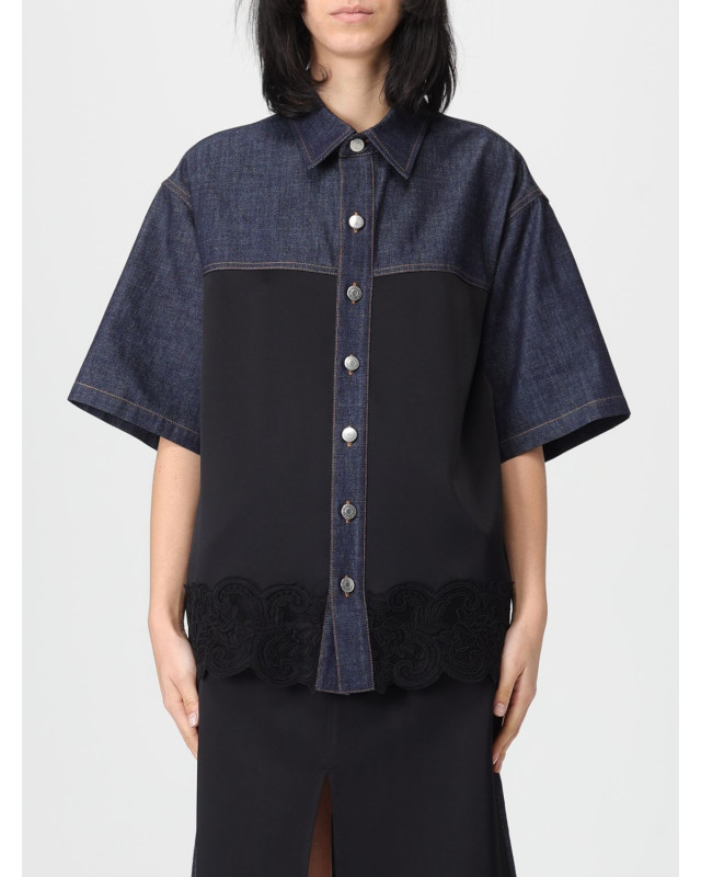 [Stella McCartney] Shirts Short Sleeve SS26 6D04423SQH4 54083