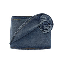 [MAGDA BUTRYM] Mini skirt SS26 148426DARKBLUE