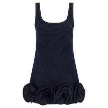 [SELF PORTRAIT] Sleeveless dress SS26 RS26821SBLBLUE