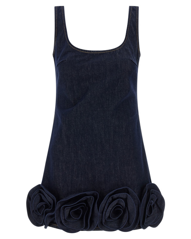 [SELF PORTRAIT] Sleeveless dress SS26 RS26821SBLBLUE