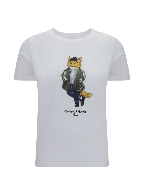 [MAISON KITSUNE] T-shirts Short Sleeve FW26 MRWJT11KJ7026P100