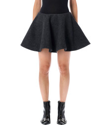 [GANNI] Mini skirt FW26 A109030210721252