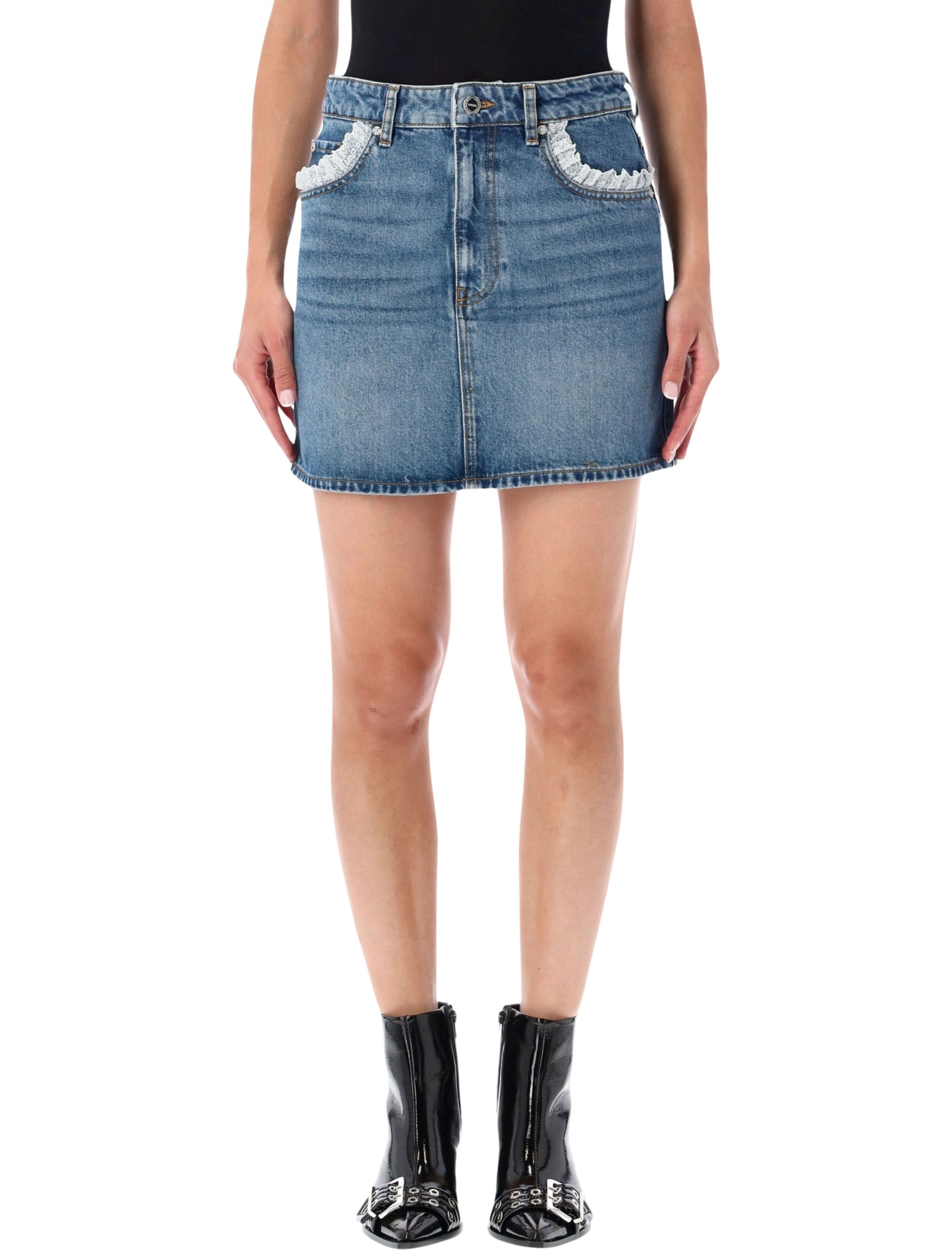 [GANNI] Mini skirt FW26 A109029111166569