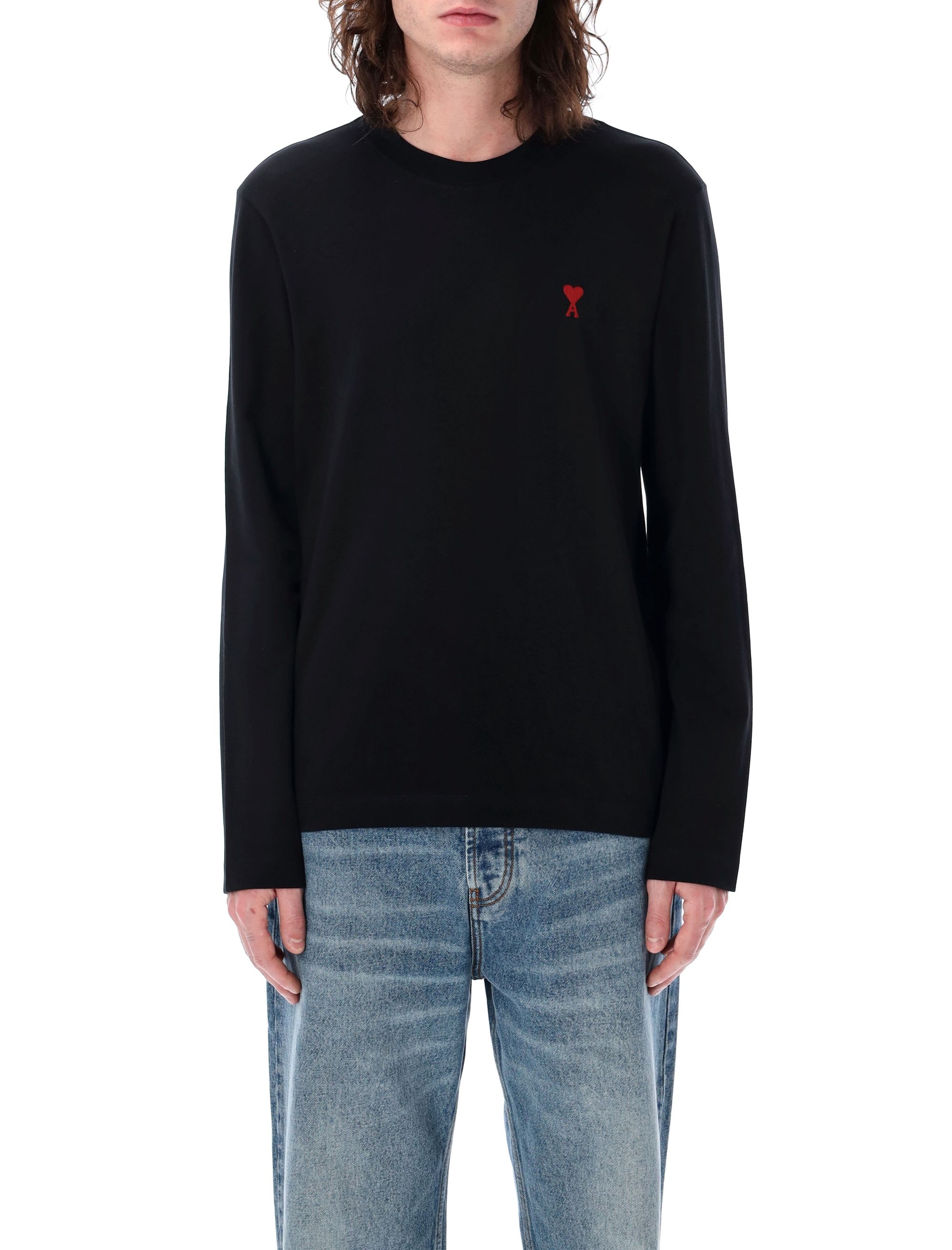 [Ami Paris] T-shirts Long Sleeve FW26 BFUTS235724001