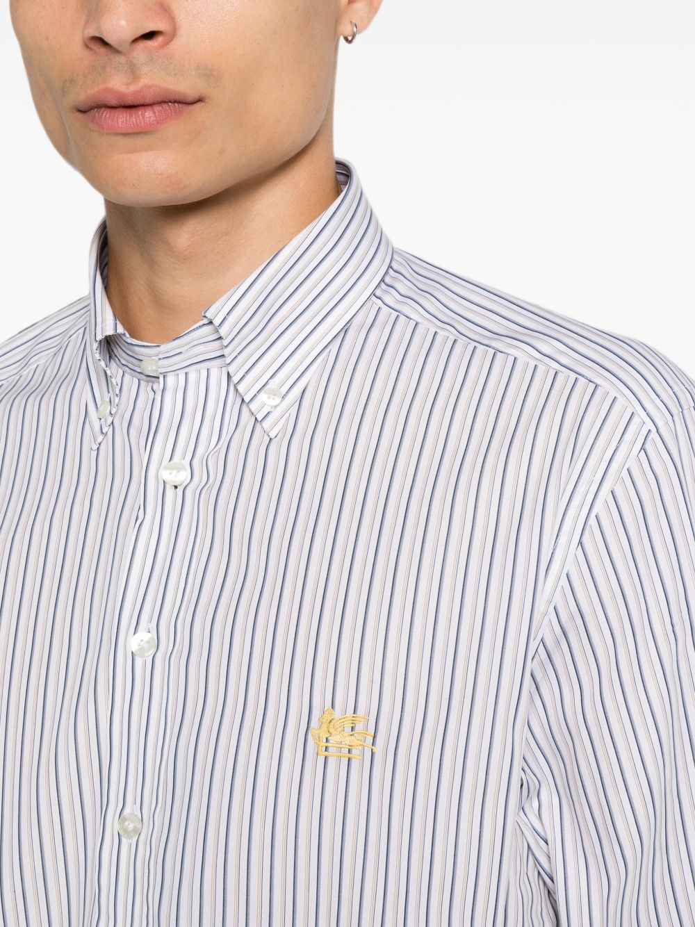 [Etro] Shirts Long Sleeve FW26 MRIB000499TR5B7S9885