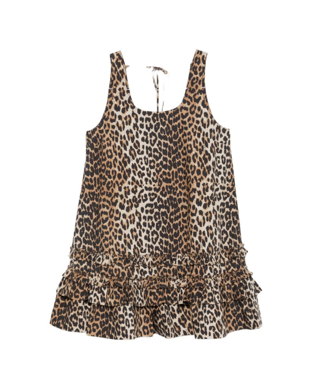 [GANNI] Sleeveless dress FW26 A1030760859
