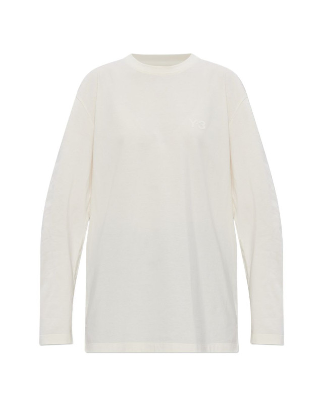 [Y - 3] T-shirts Long Sleeve FW26 KQ9777CWHITE
