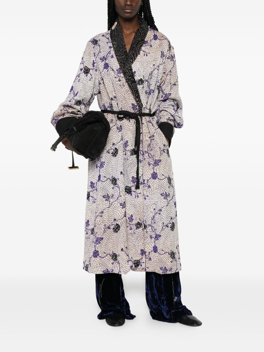 [Forte Forte] Coat FW26 15005MYCOATLAPISLAZZULI