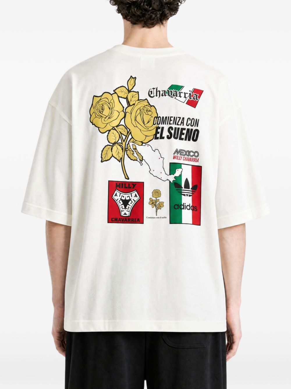 [ADIDAS X WILLY CHAVARRIA] T-shirts Short Sleeve FW26 KY7707OFFWHITE