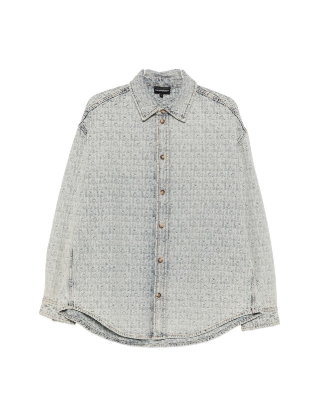 [Emporio Armani] Shirts Long Sleeve FW26 EM006497AF27500MB003