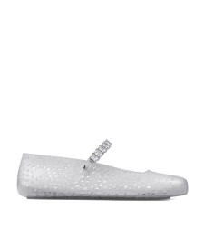 [Jimmy Choo] Flat shoes FW26 THEJELLYNTXCLEAR/SILVERMIX/CRYSTAL