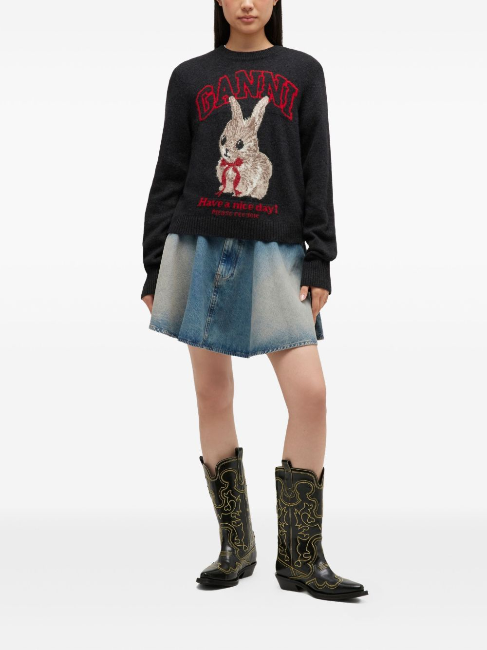 [GANNI] Knitwear FW26 A1070047252