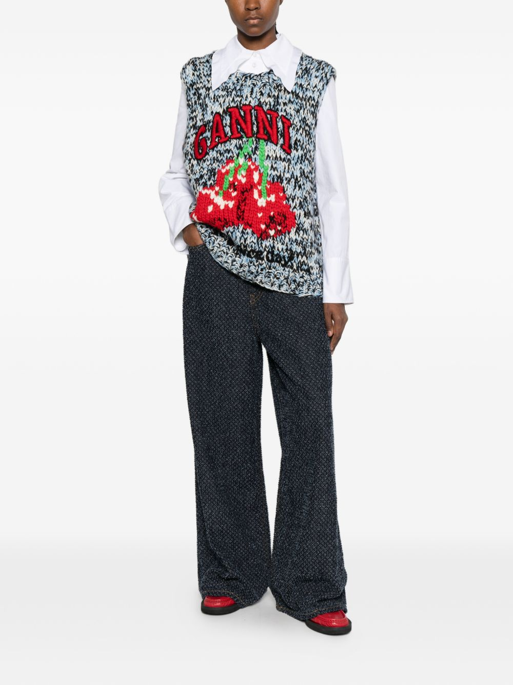[GANNI] Jeans FW26 A1100069077