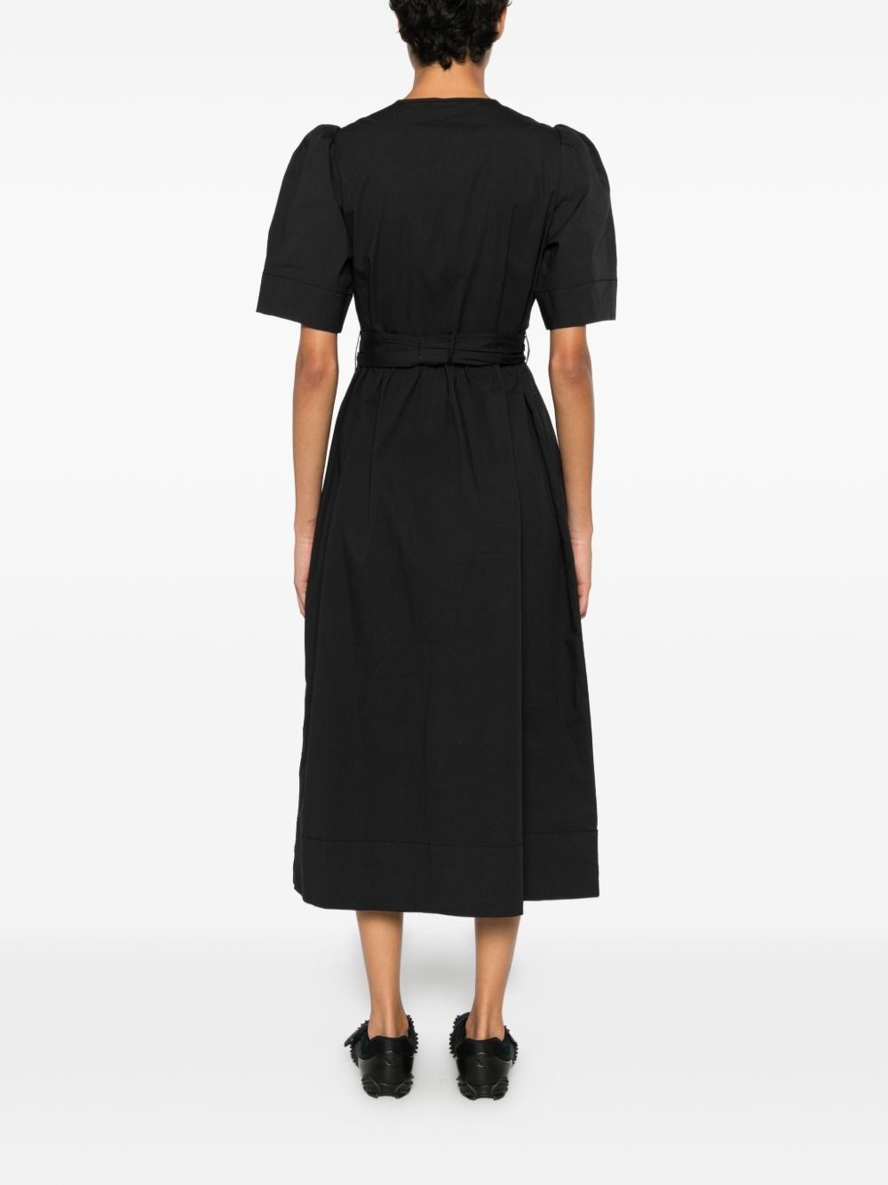 [GANNI] Short sleeve dress FW26 A1030771099