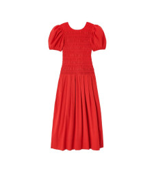 [GANNI] Short sleeve dress FW26 A103054606P