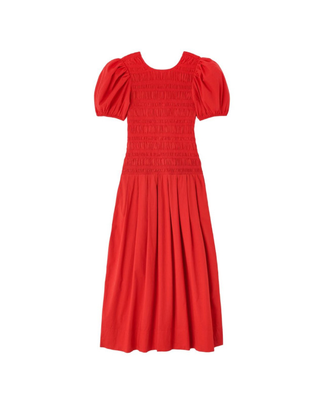 [GANNI] Short sleeve dress FW26 A103054606P