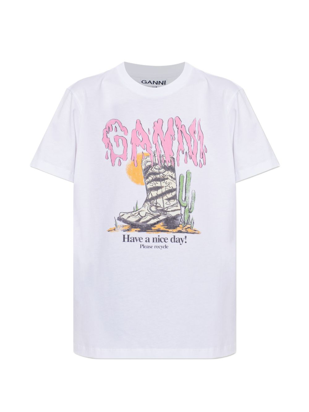 [GANNI] T-shirts Short Sleeve FW26 A1050253151