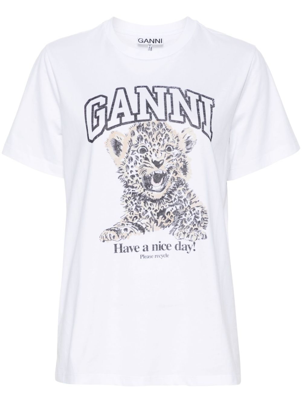 [GANNI] T-shirts Short Sleeve FW26 T4124943