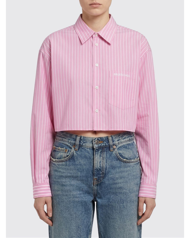 [Balenciaga] Shirts Long Sleeve SS26 857837TPM26 5621