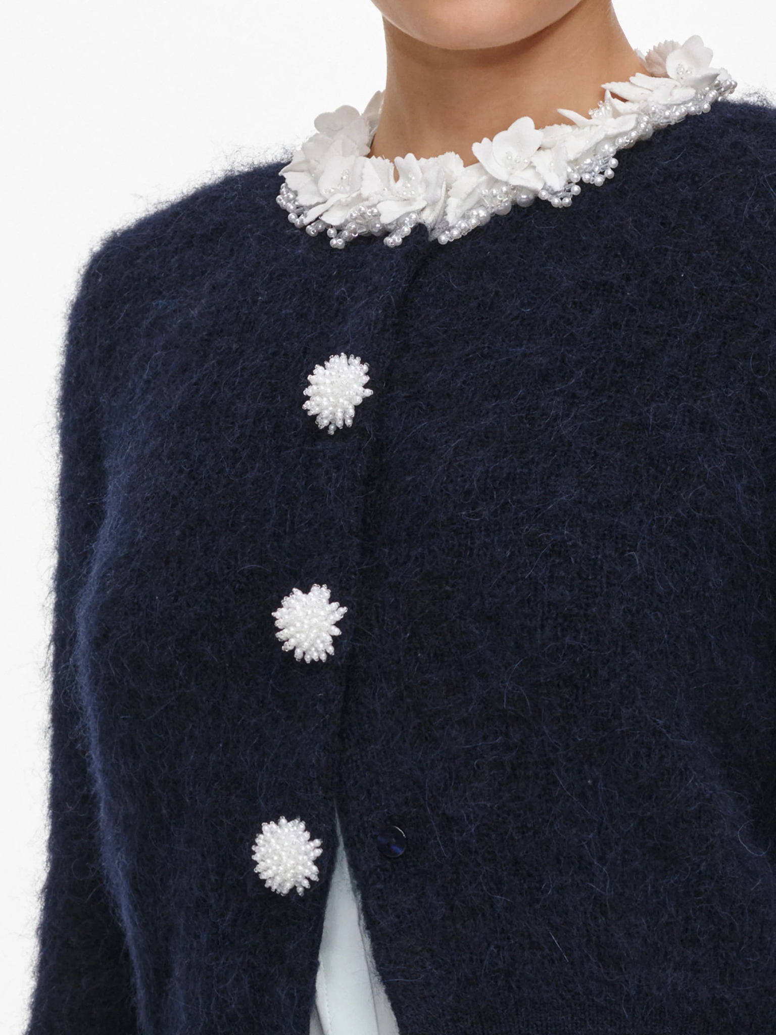 [SELF PORTRAIT] Knitwear FW26 AW26176TNNAVY