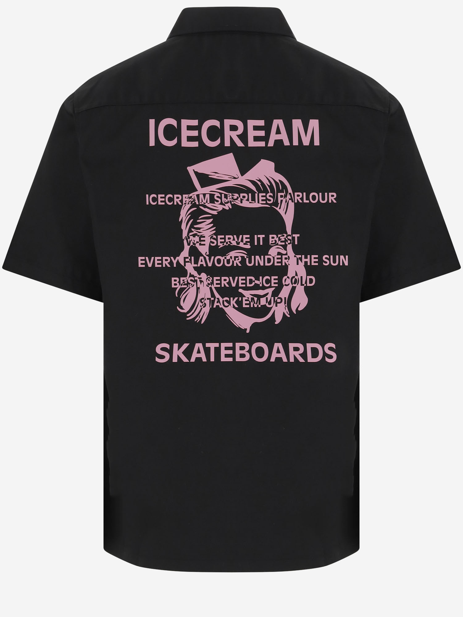 [ICECREAM] T-shirts Short Sleeve FW26 ICSH26222BLACK