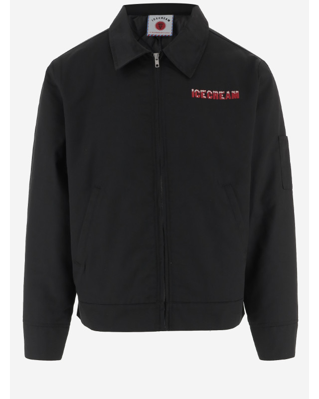 [ICECREAM] Casual Jacket FW26 ICOU26204BLACK