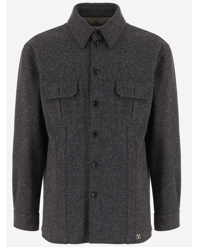 [Valentino] Casual Jacket FW26 9V3CIQ01B4CBGU