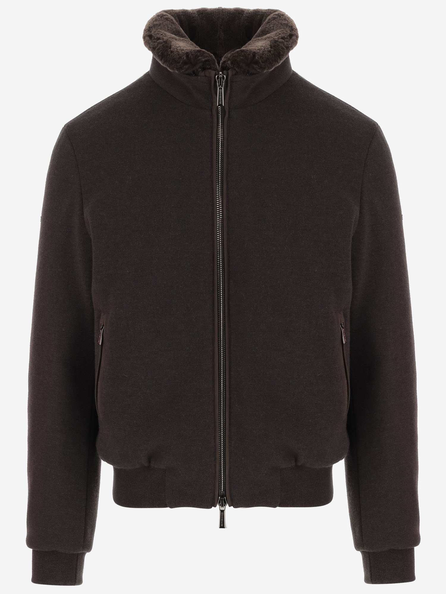 [Moorer] Casual Jacket FW26 BELLATIMRWBROWN