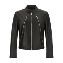 [Maison Margiela] Leather Jacket FW26 S50AM0489SY1460900