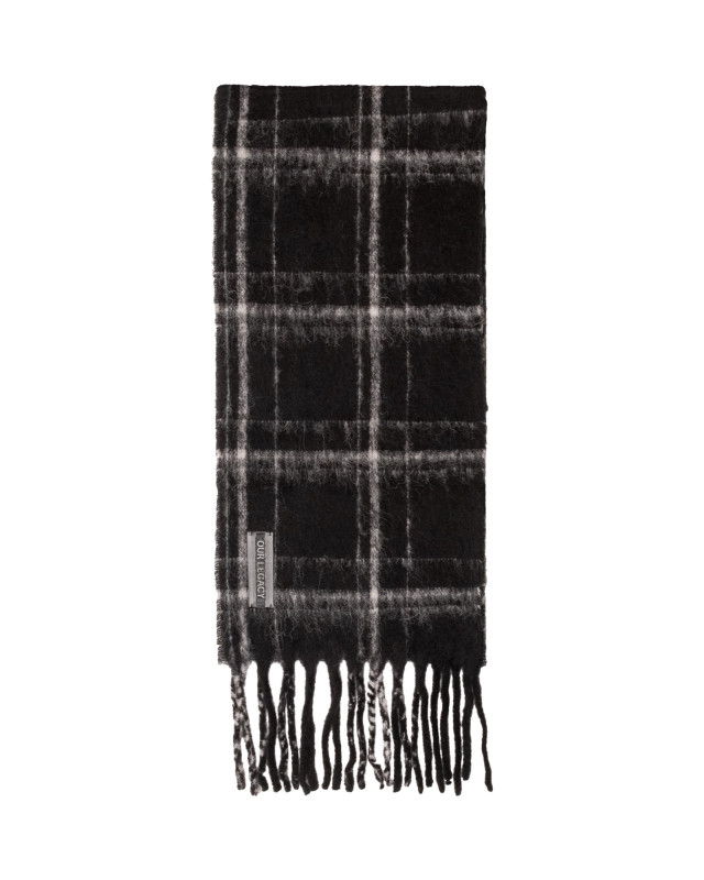 [Our Legacy] Scarf FW26 A4248EBF BLACK FUZZY