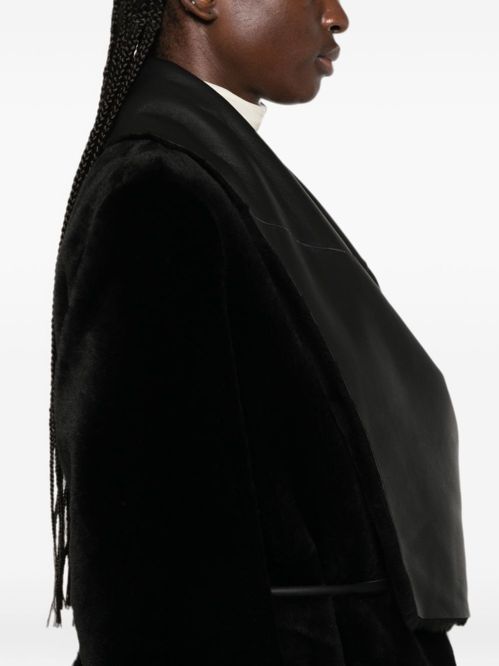 [Blancha] Coat FW26 2611630025NERO