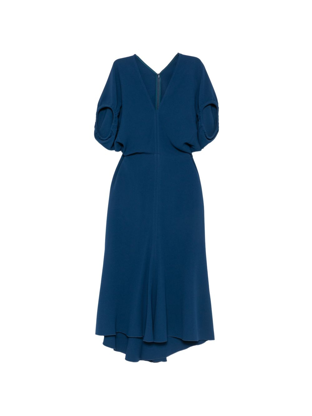 [VICTORIA BECKHAM] Short sleeve dress FW26 1126WDR006381AOCEAN