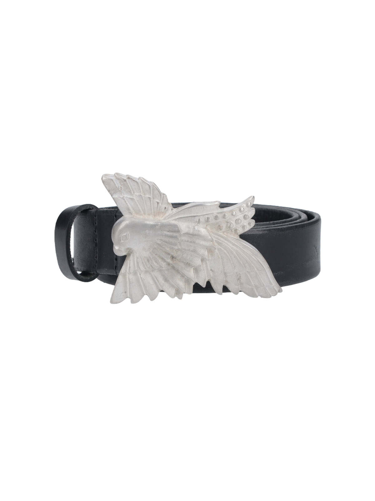 [Our Legacy] Belt SS26 A2268DOOILY BLACK LEATHER