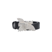 [Our Legacy] Belt SS26 A2268DOOILY BLACK LEATHER