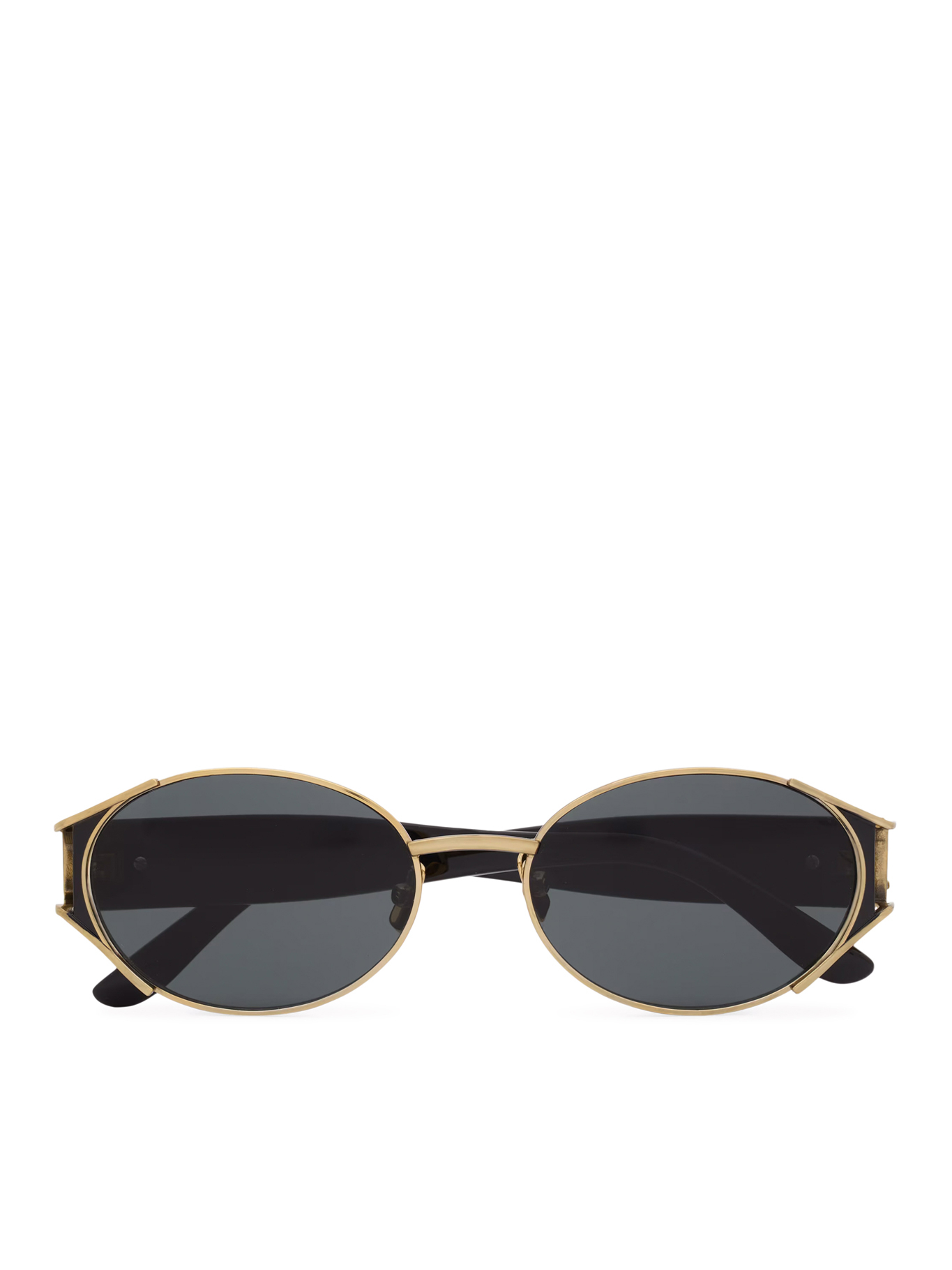[Saint Laurent] Sunglasses FW26 A003D4Y99688035 GOLD BLACK