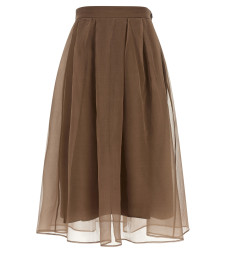 [Brunello Cucinelli] Long skirt FW26 MF940G4096C9812