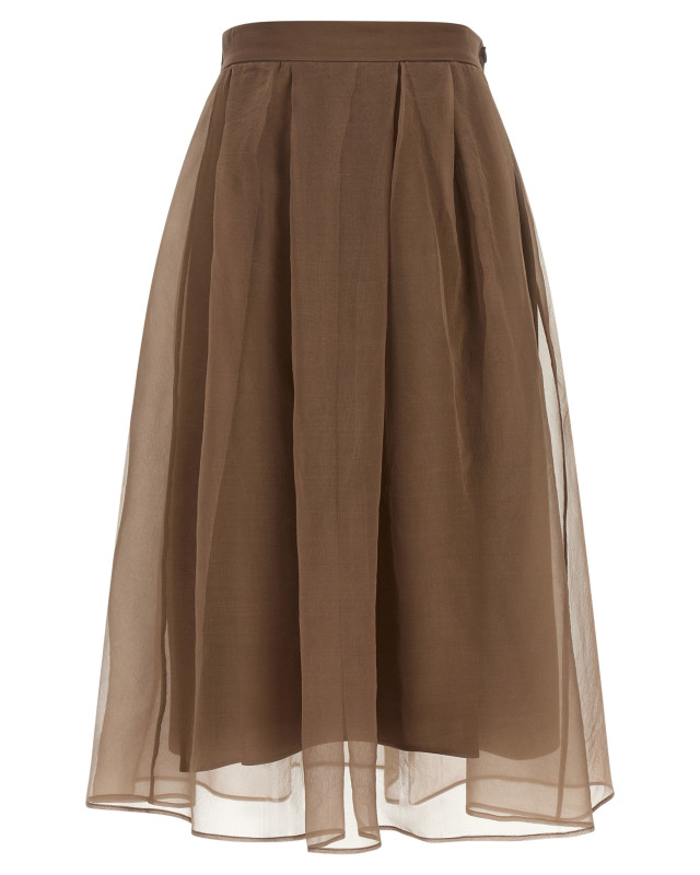 [Brunello Cucinelli] Long skirt FW26 MF940G4096C9812