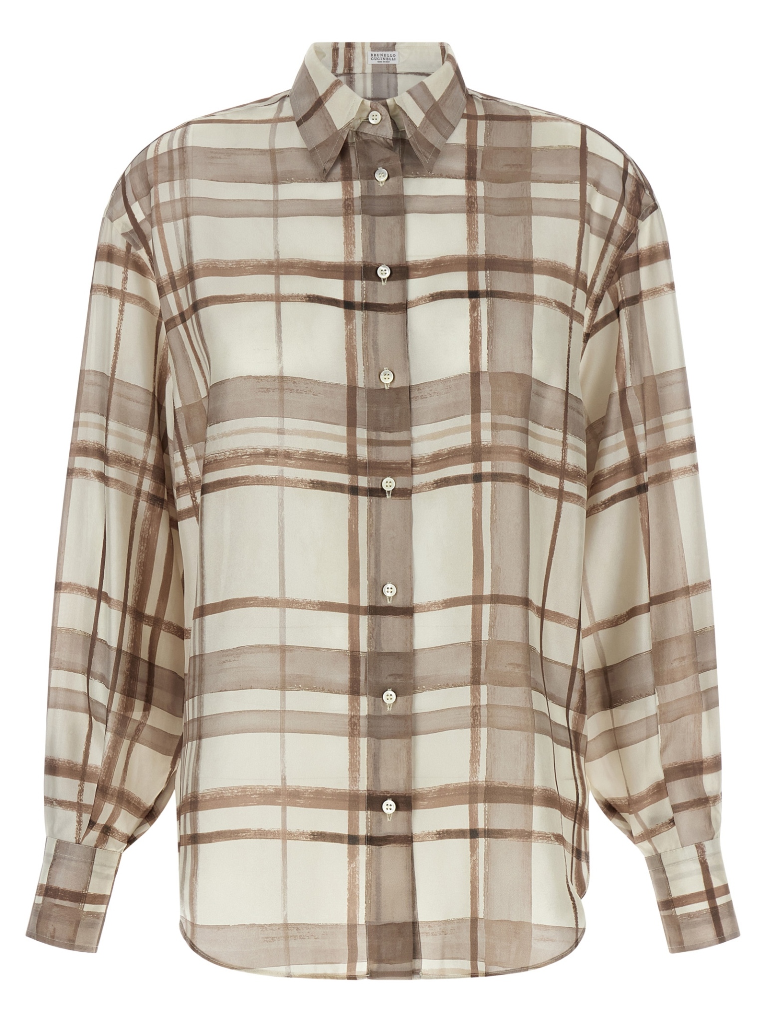 [Brunello Cucinelli] Shirts Long Sleeve FW26 MP968NN406C015