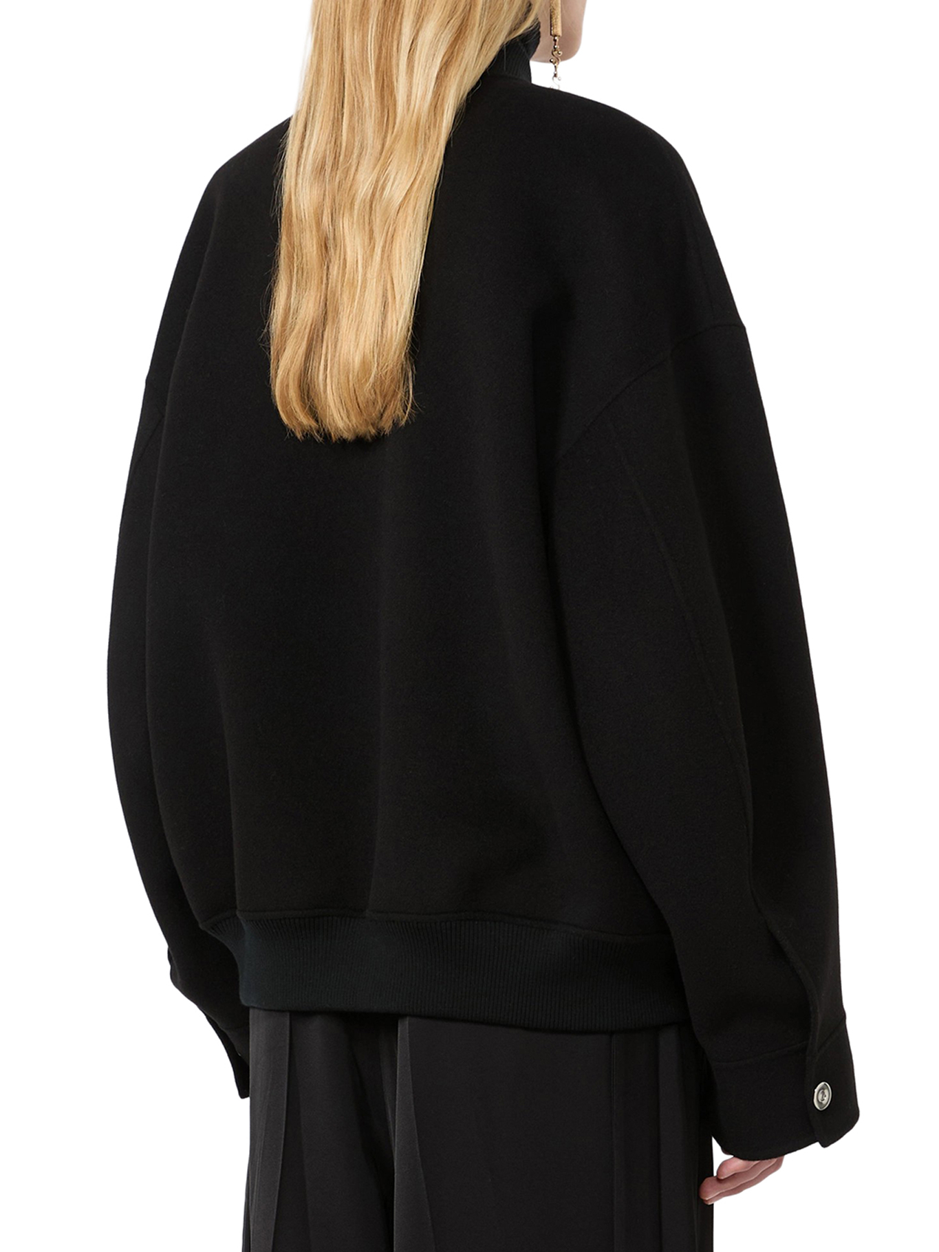 [SPORTMAX] Zip up FW26 2622086041600013 BLACK