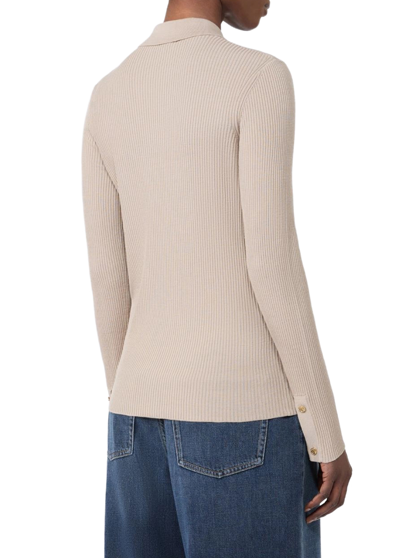 [S Max Mara] Cardigan FW26 2629346011600001 BEIGE