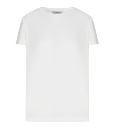 [S Max Mara] T-shirts Short Sleeve FW26 2629976011600001 WHITE