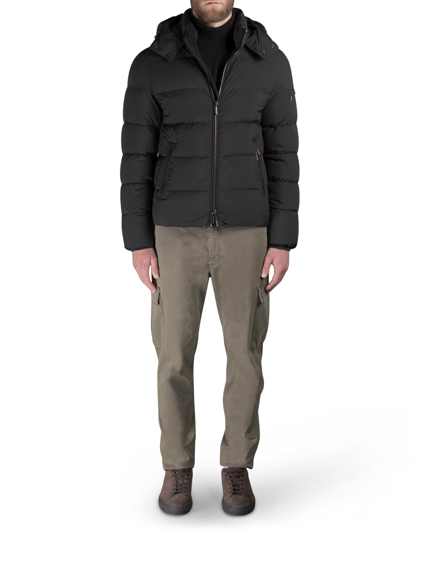 [Moorer] Down Jacket FW26 MOUGI100134TEPA034U0001 NERO