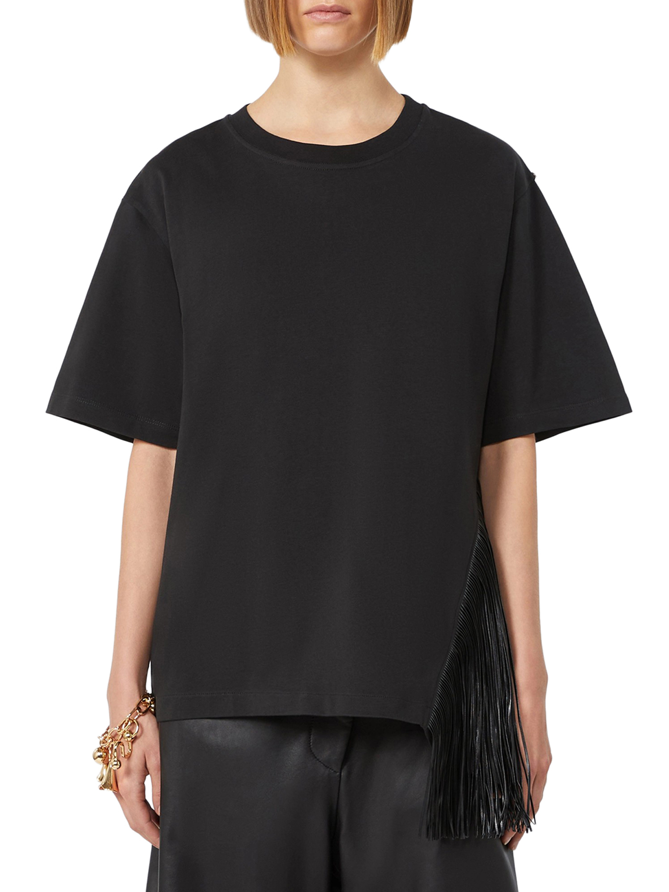 [SPORTMAX] T-shirts Short Sleeve FW26 2622946045600002 BLACK